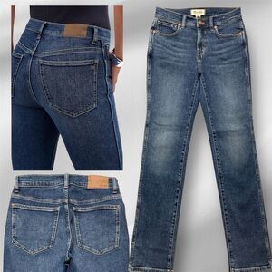 Madewell Mid-Rise Stovepipe Women's Stretch Jeans Size 26